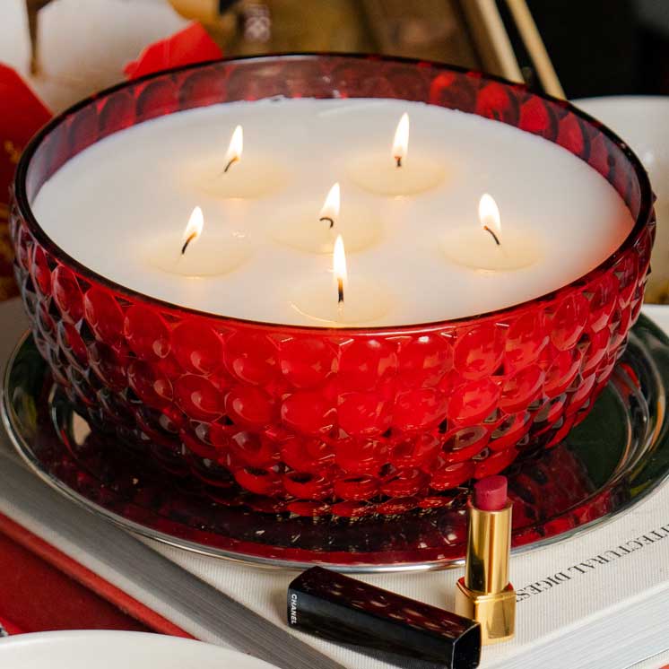 Cherry Gloss - 6 Wick Bowl Candle - Image 2