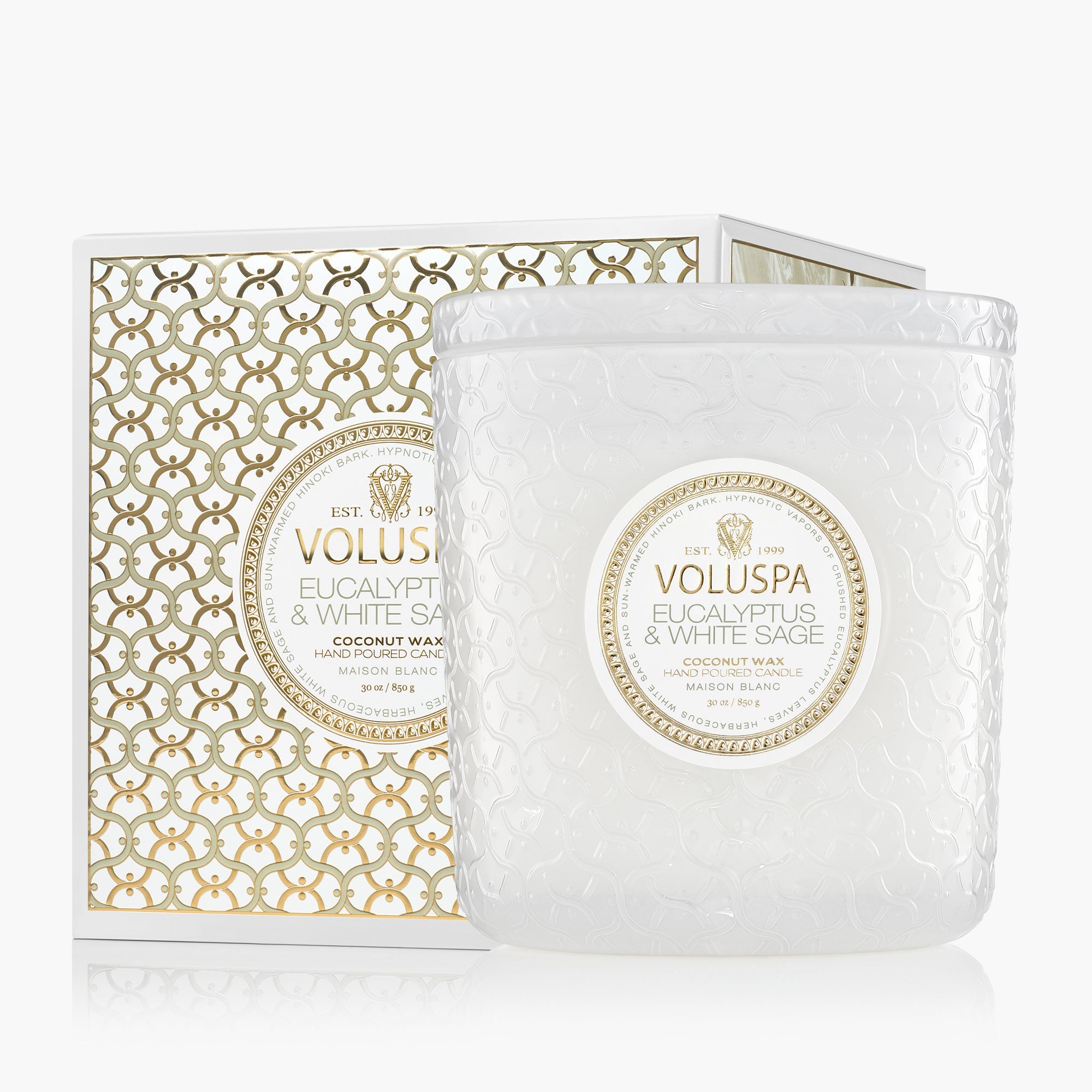 Eucalyptus & White Sage - Luxe Candle