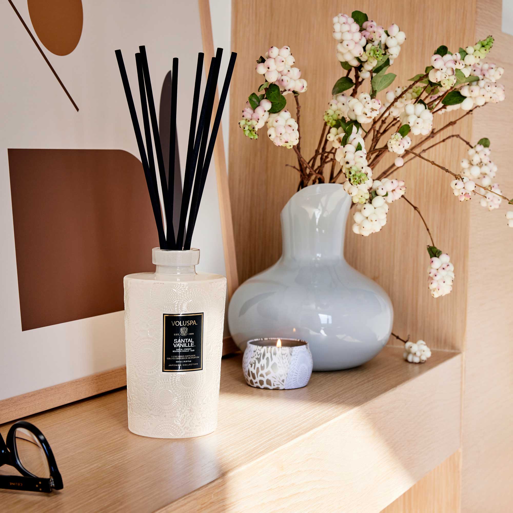 Santal Vanille - Luxe Reed Diffuser - Image 2