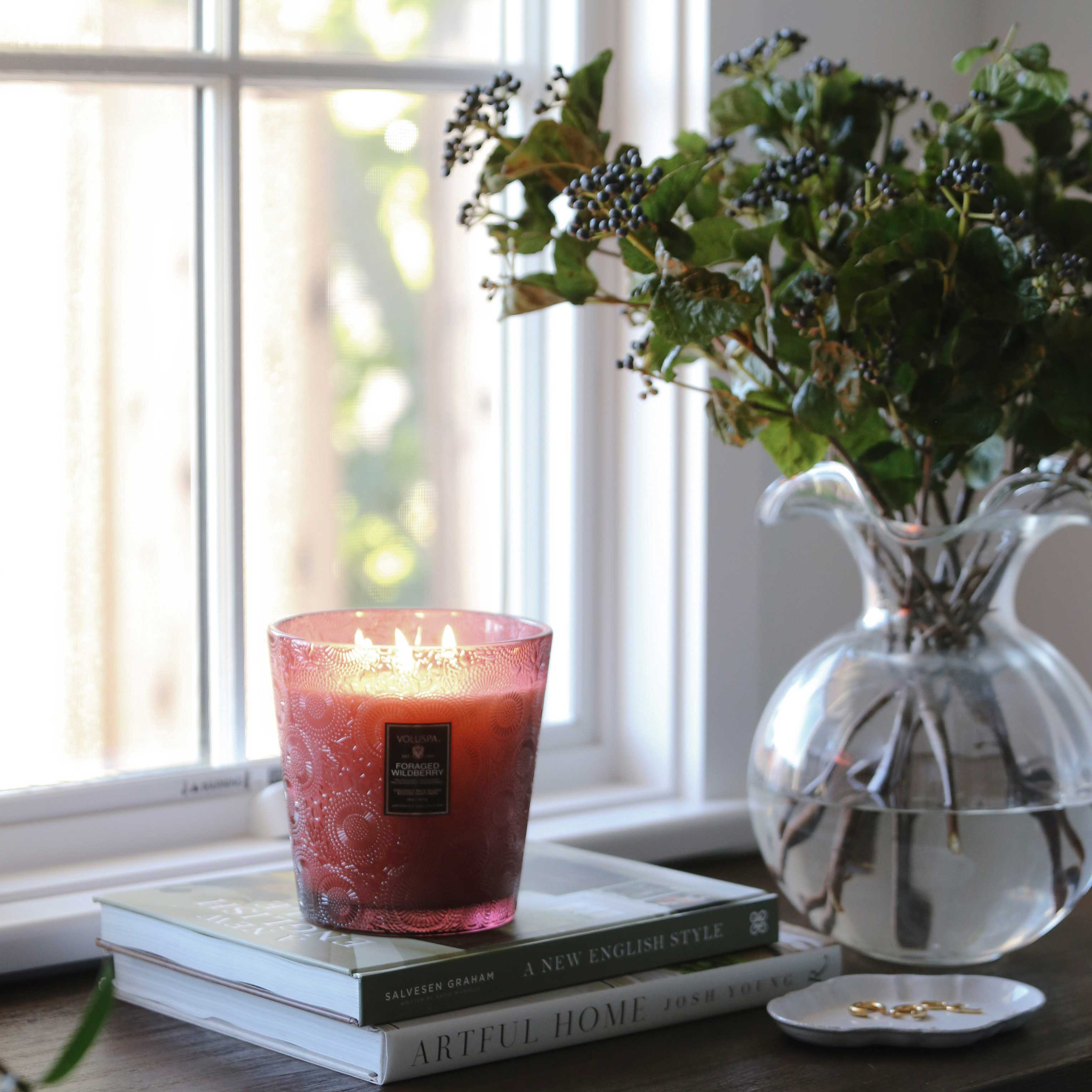 Foraged Wildberry - 3 Wick Hearth Candle - Image 2