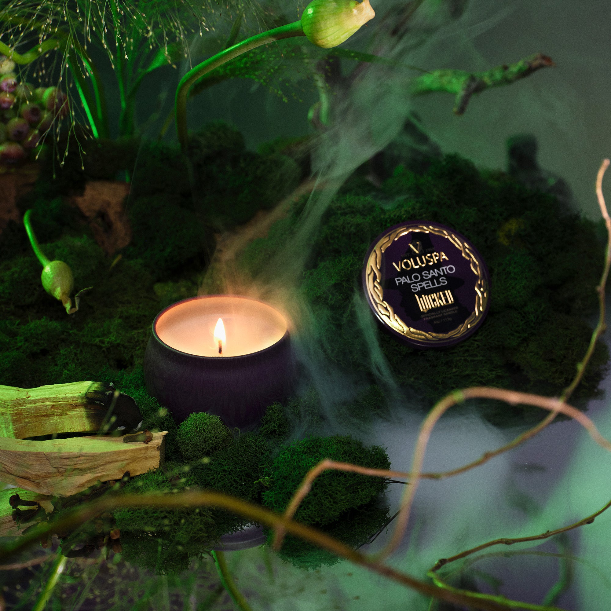 Palo Santo Spells - Mini Tin Candle - Image 2