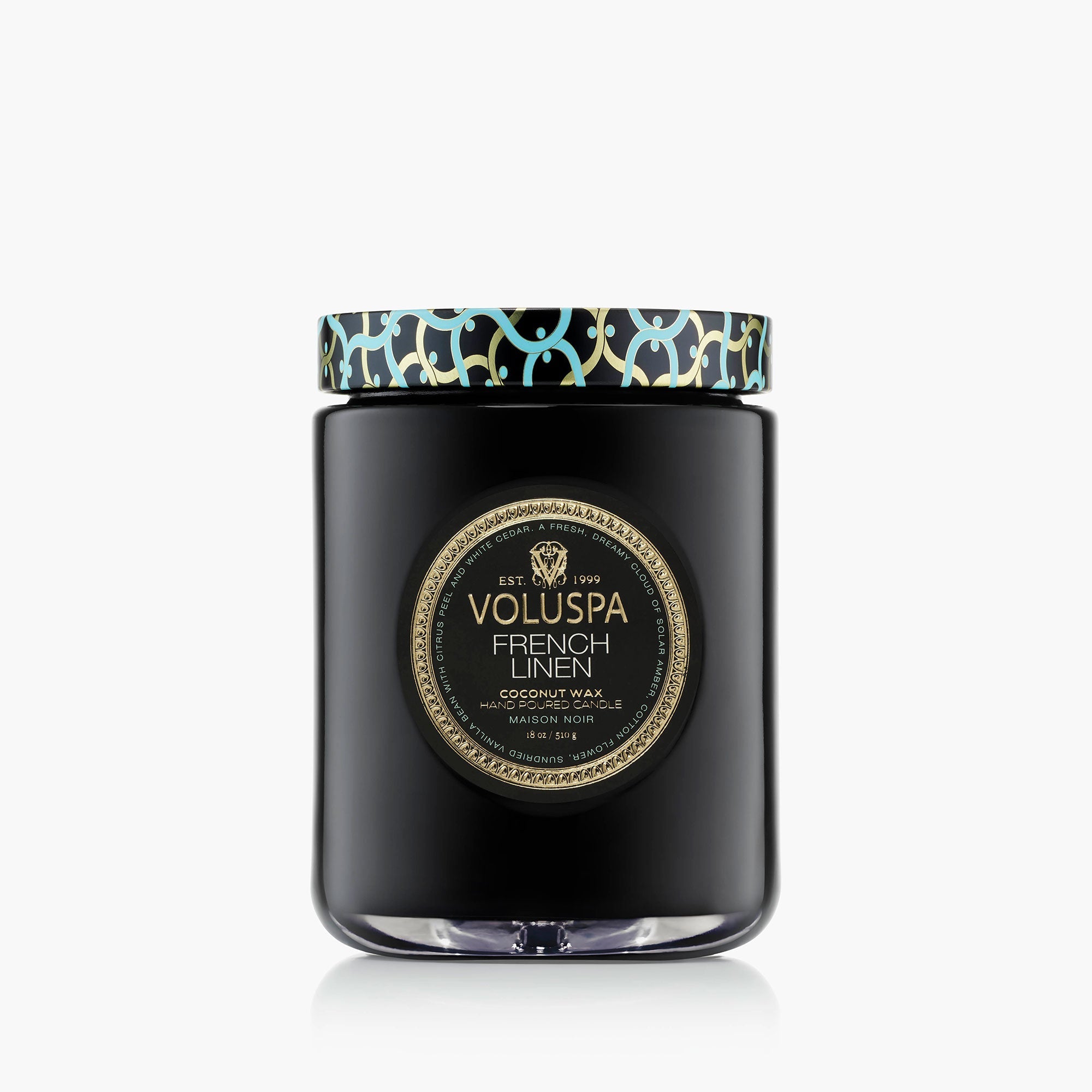 French Linen - Large Jar Candle