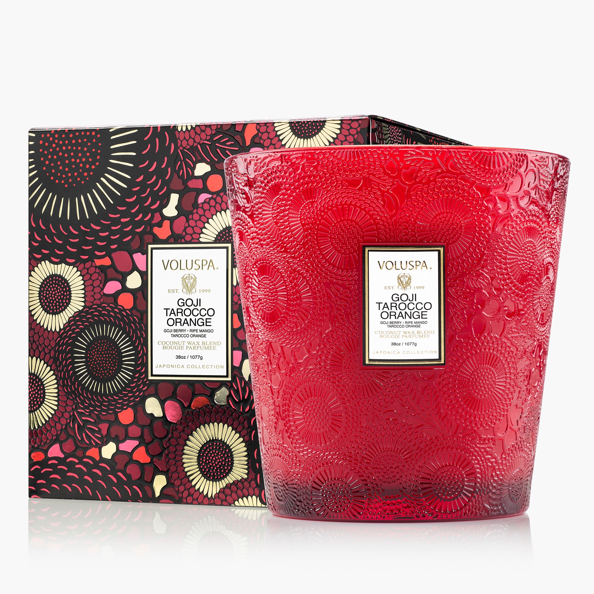Goji Tarocco Orange - 3 Wick Hearth Candle