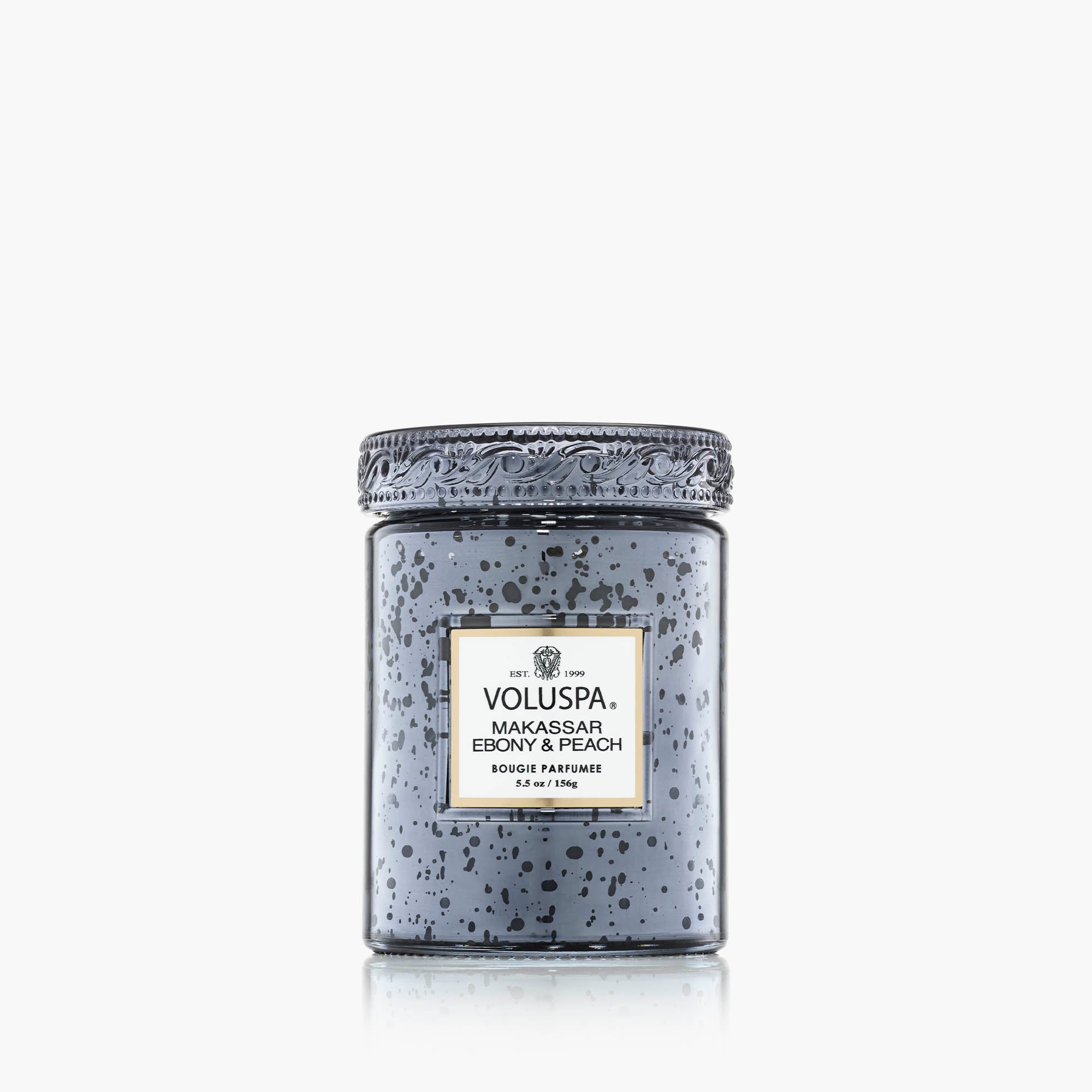 Makassar Ebony & Peach - Small Jar Candle