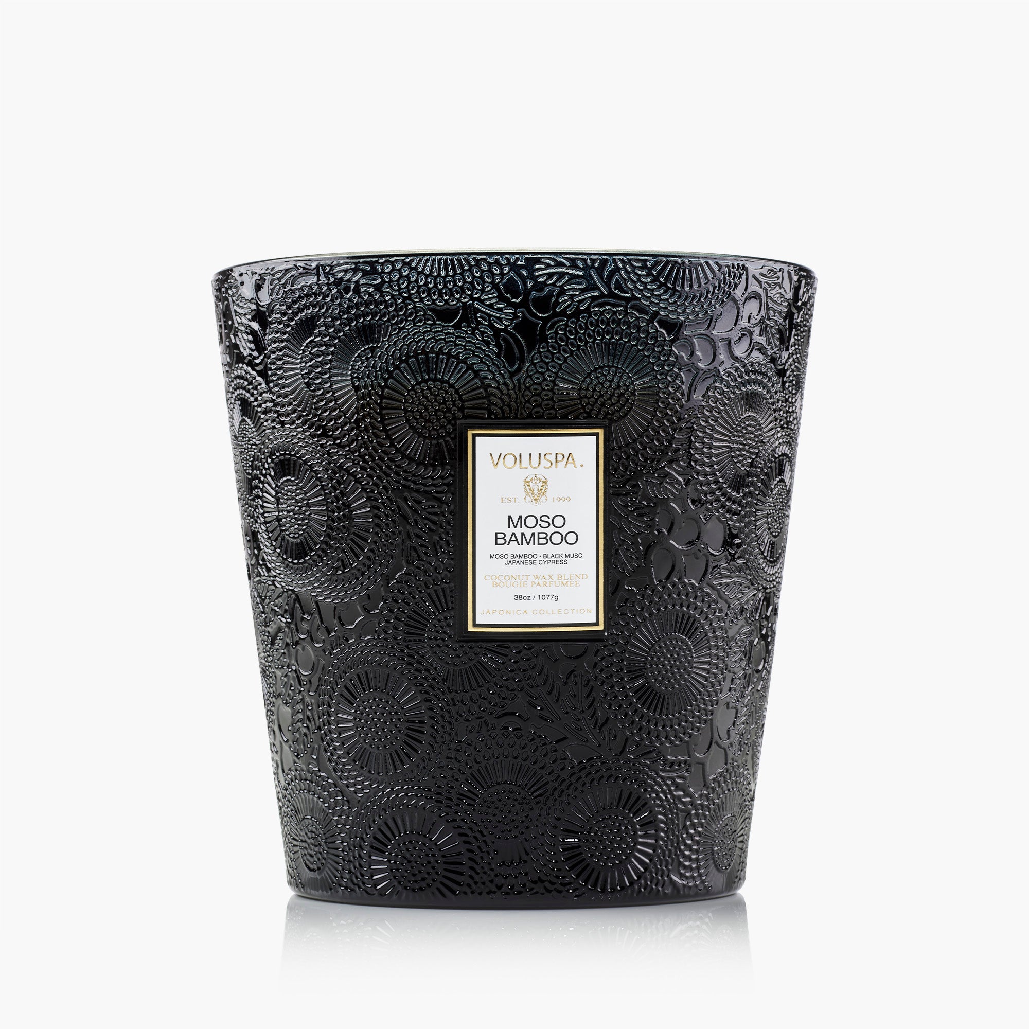Moso Bamboo - 3 Wick Hearth Candle - Image 4