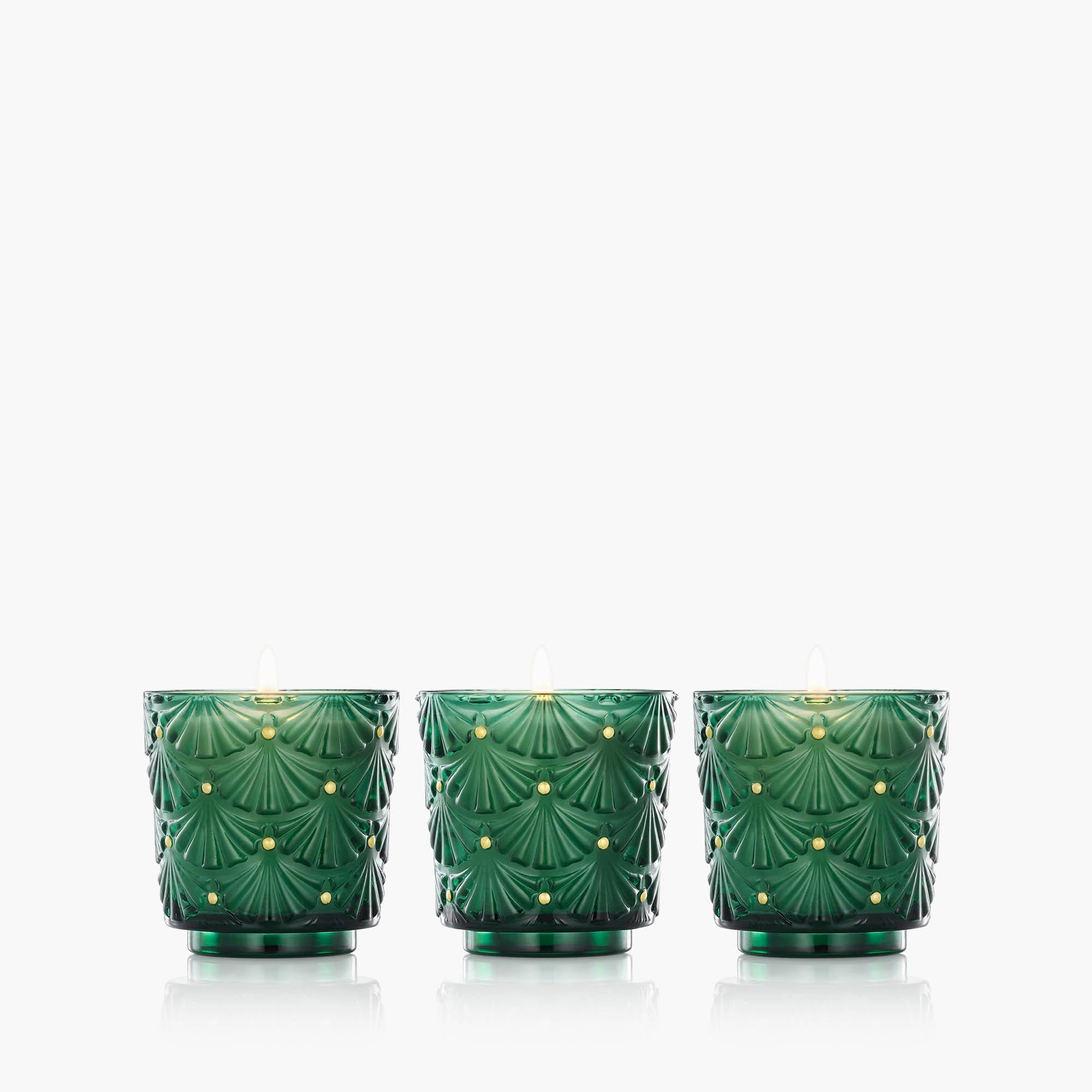 Noble Fir Garland - Mini Pedestal Trio Gift Set - Image 3