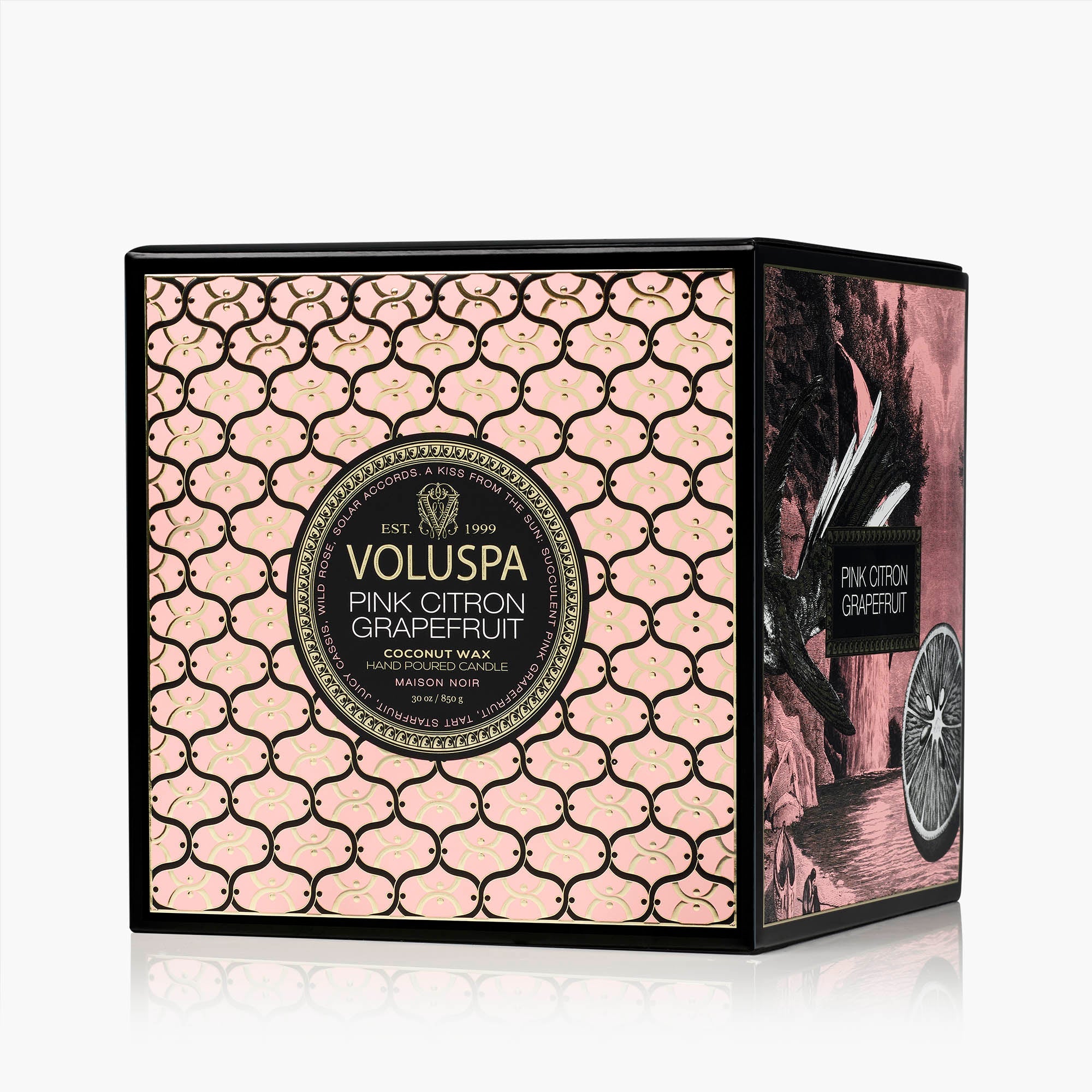 Pink Citron Grapefruit - Luxe Candle - Image 5