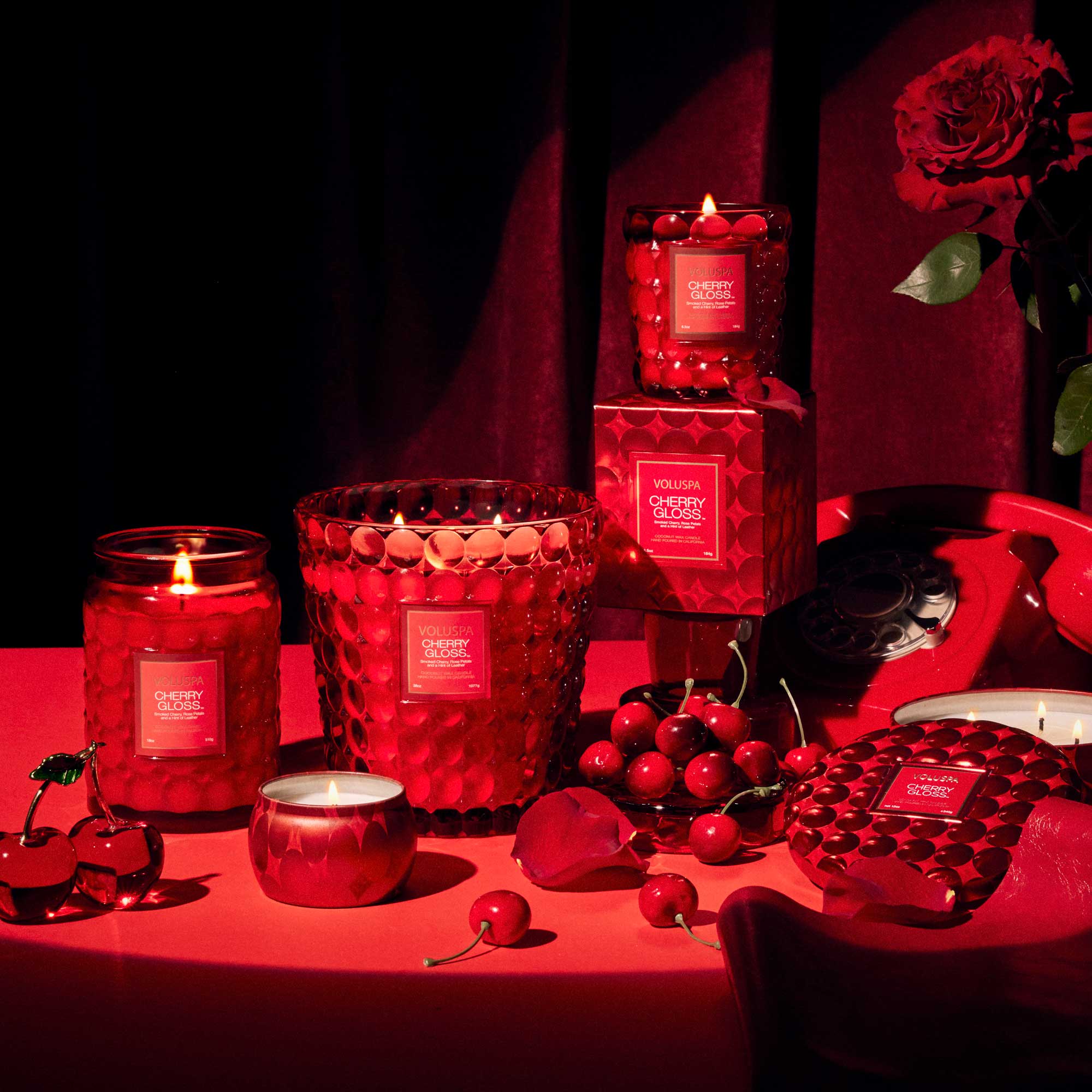 Cherry Gloss - Large Jar Candle - Image 4
