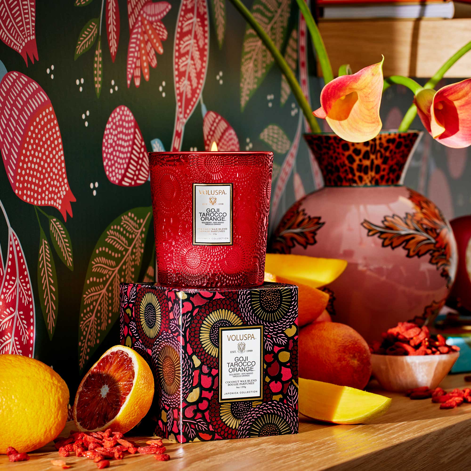 Goji Tarocco Orange - Classic Candle - Image 3