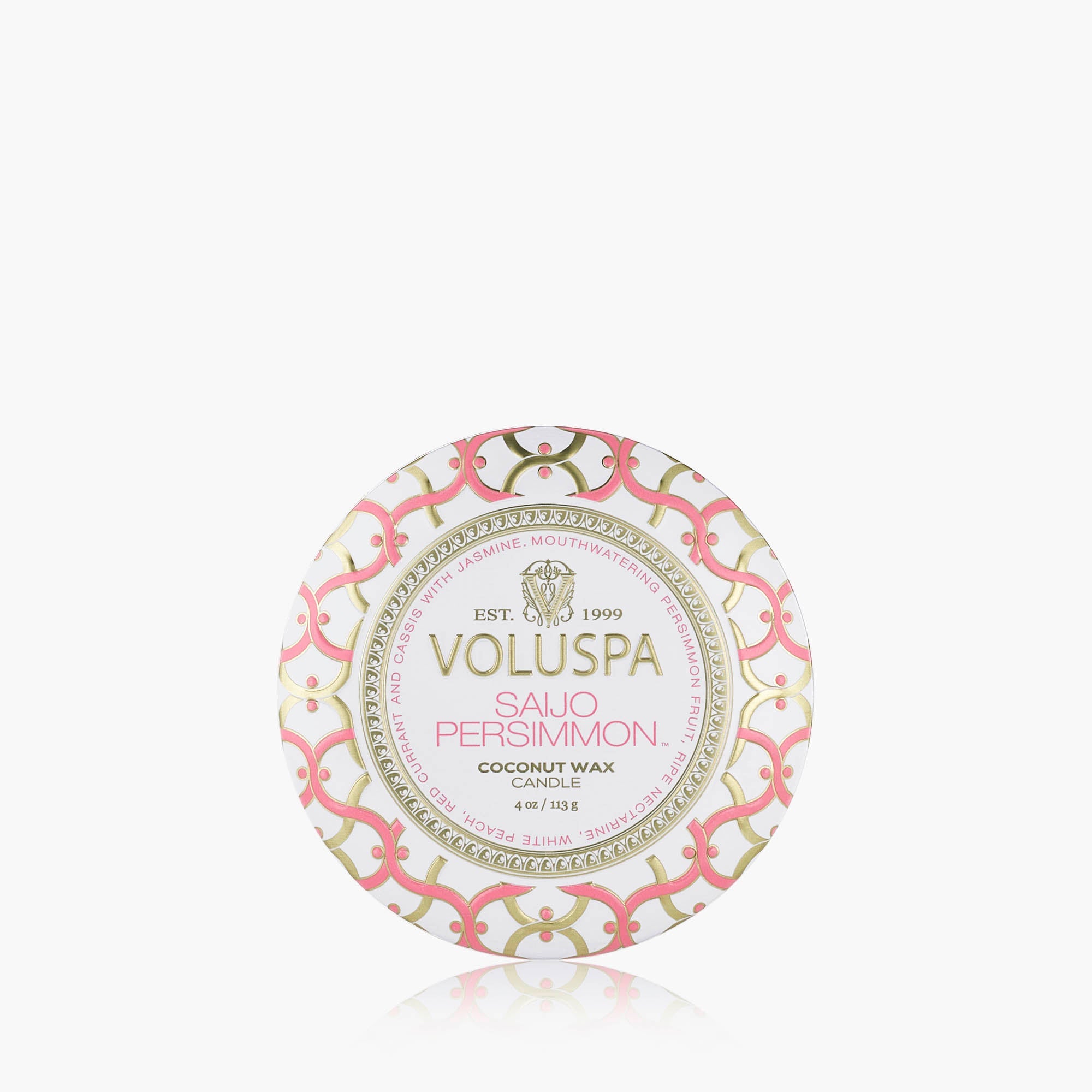 Saijo Persimmon - Mini Tin Candle