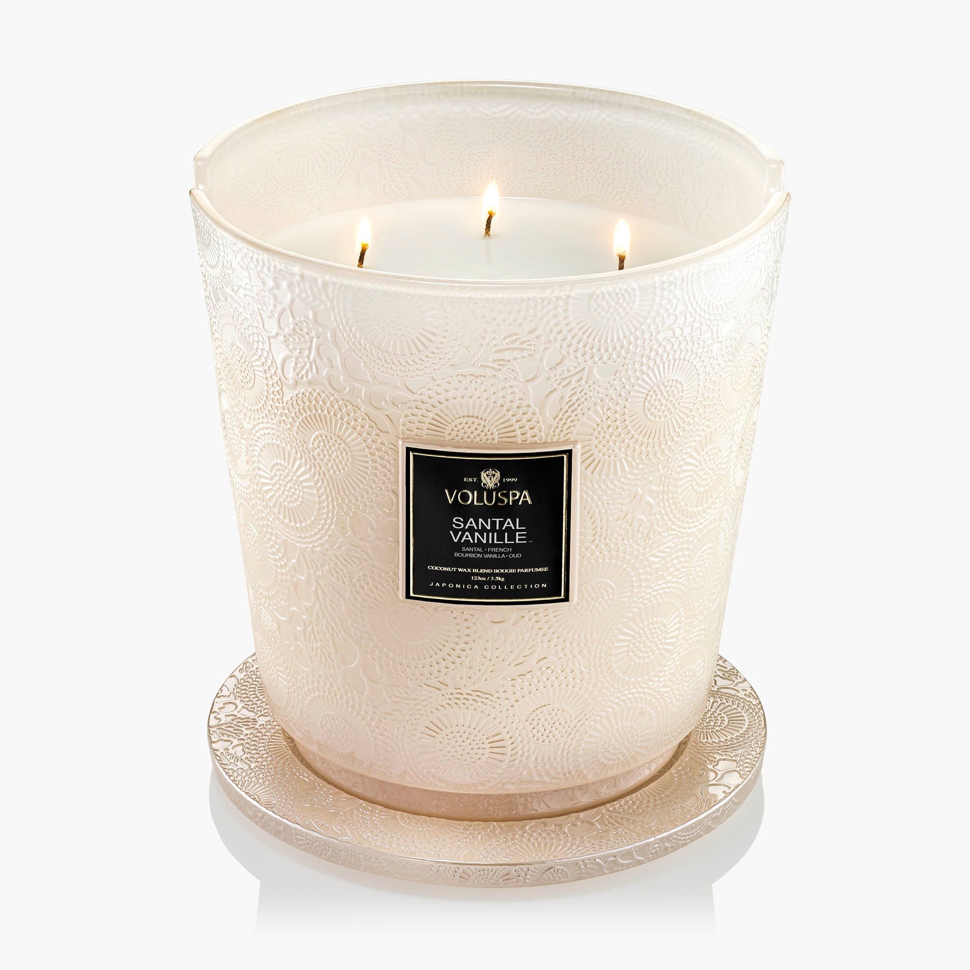 Santal Vanille - 5 Wick Hearth Candle - Image 4