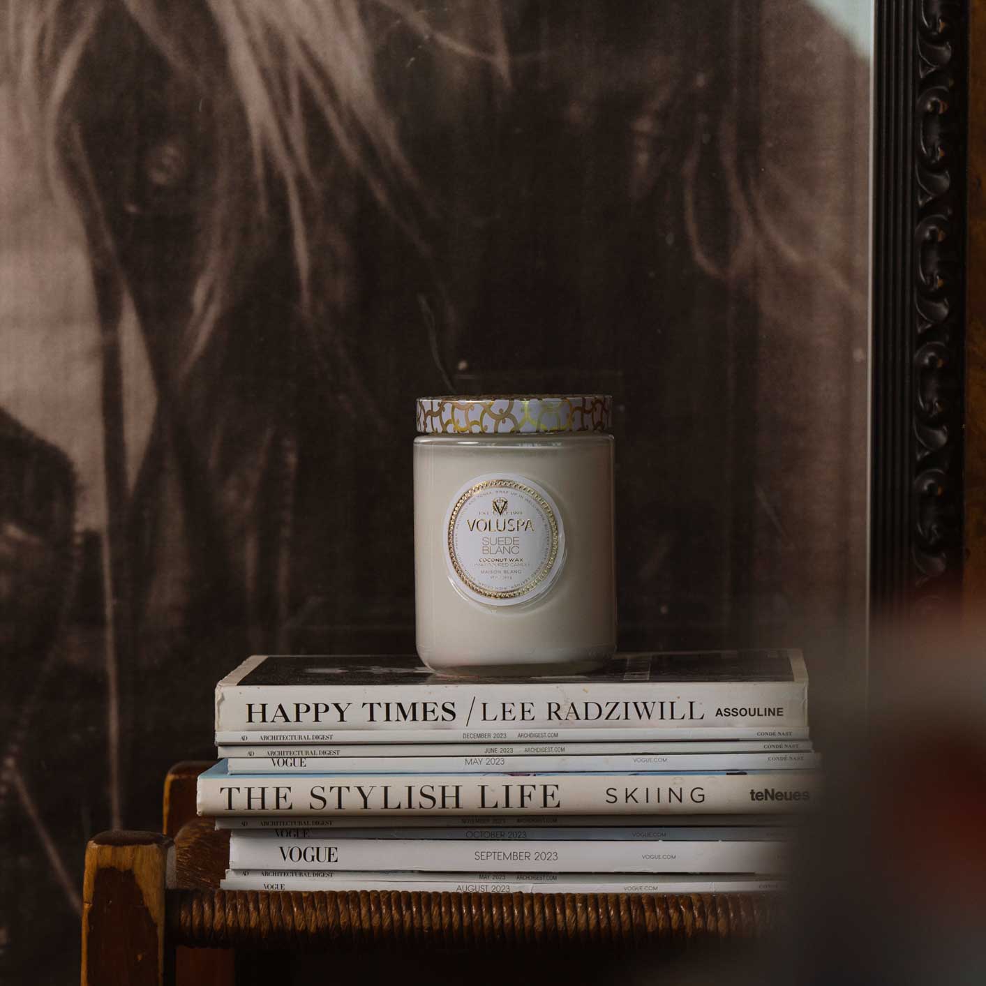 Suede Blanc - Large Jar Candle - Image 3