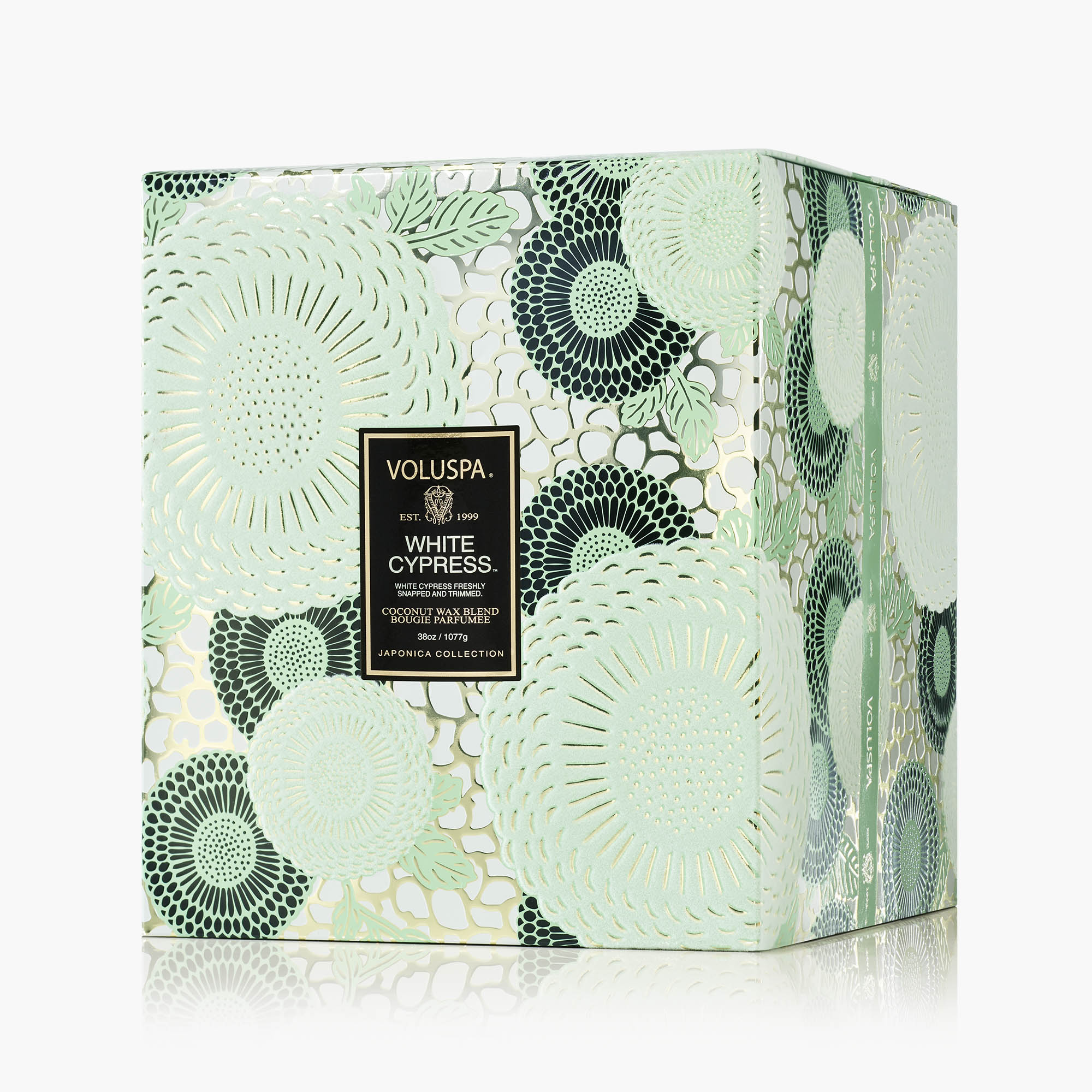 White Cypress - 3 Wick Hearth Candle - Image 6