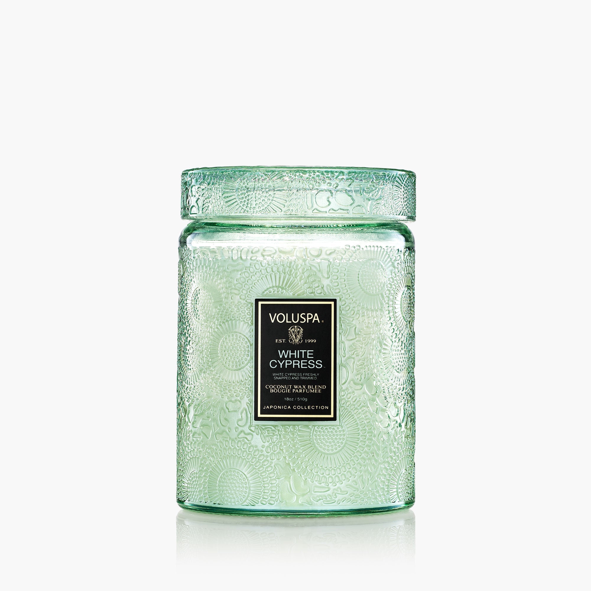 White Cypress - Large Jar Candle